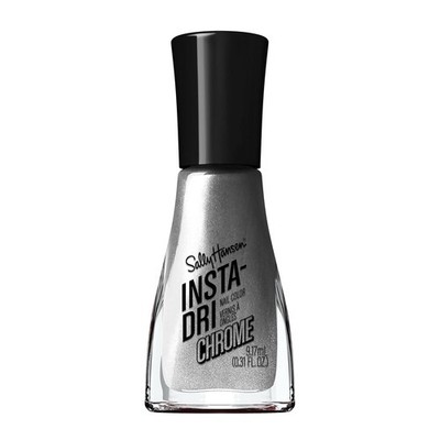 Sally Hansen Insta-Dri 126 Steel the Show Metallic Silver Chrome Quick Dry Polis