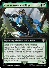 MTG English Arwen, Weaver of Hope (Extended Art) NM Normal