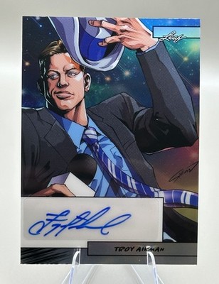  2025 Leaf Anime Nation Series 2 Troy Aikman Auto #1/10 Dallas Cowboys Case Hit
