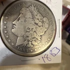 Morgan 1883 $1 Silver Dollar Coin Circulated Business Strike