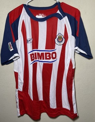 Guadalajara Jersey Football Soccer Reebok Liga MX 2007 2008 Vintage Men XS