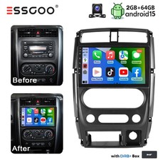 2+64G DAB+ Android 15.0 Für Suzuki Jimny SN 2005-2017 Autoradio CarPlay GPS NAVI
