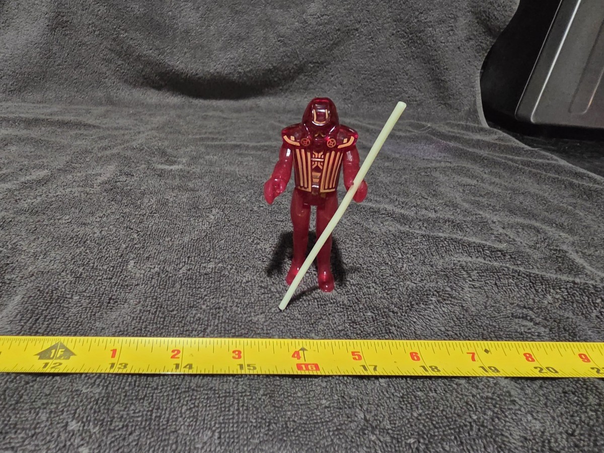 TOMY TRON 1981 WARRIOR RARE WITH STAFF ALL ORIGINAL COMPLETE