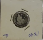 1840 US Seated Liberty Dime 10c AG/G (Cleaned)
