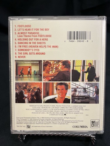 Footloose Soundtrack Minidisc RARE Fast Shipping 📬 - Picture 2 of 3