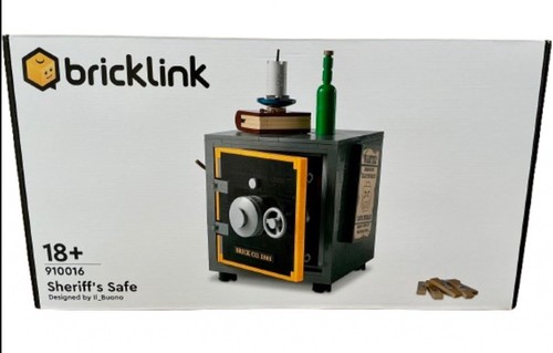 LEGO Bricklink Designer Program Sheriff's Safe 910016 - NEW, SEALED, RARE SET - Picture 2 of 15