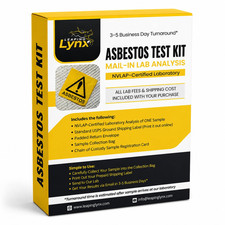 Asbestos Test Kit for Home &ndash; DIY Asbestos Sampling + NVLAP Certified Lab Analysi