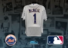 Jeff McNeil Signed Auto MLB Baseball New York Mets #1 Jersey JSA COA DAH16