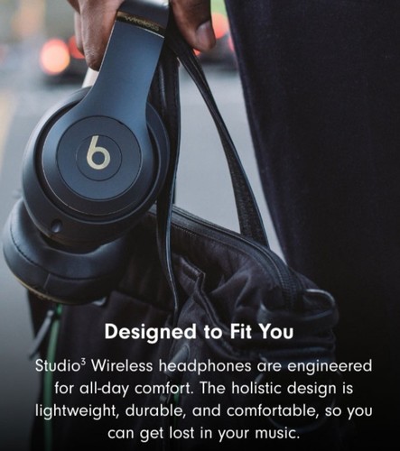 Beats by Dr. Dre Studio3 Over the Ear Wireless Headphones - Black - Picture 6 of 10