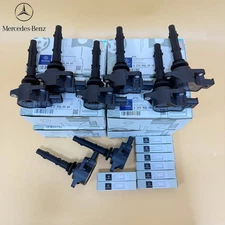 8X OEM Mercedes UF535 Ignition Coils & Spark Plugs for C250 GL450 ML350 19005267