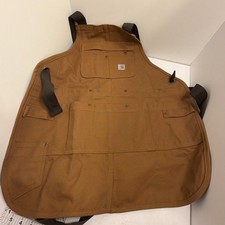 Carharrt Firm Duck Apron Mens Unisex Brown Pockets Heavy Canvas No Tags