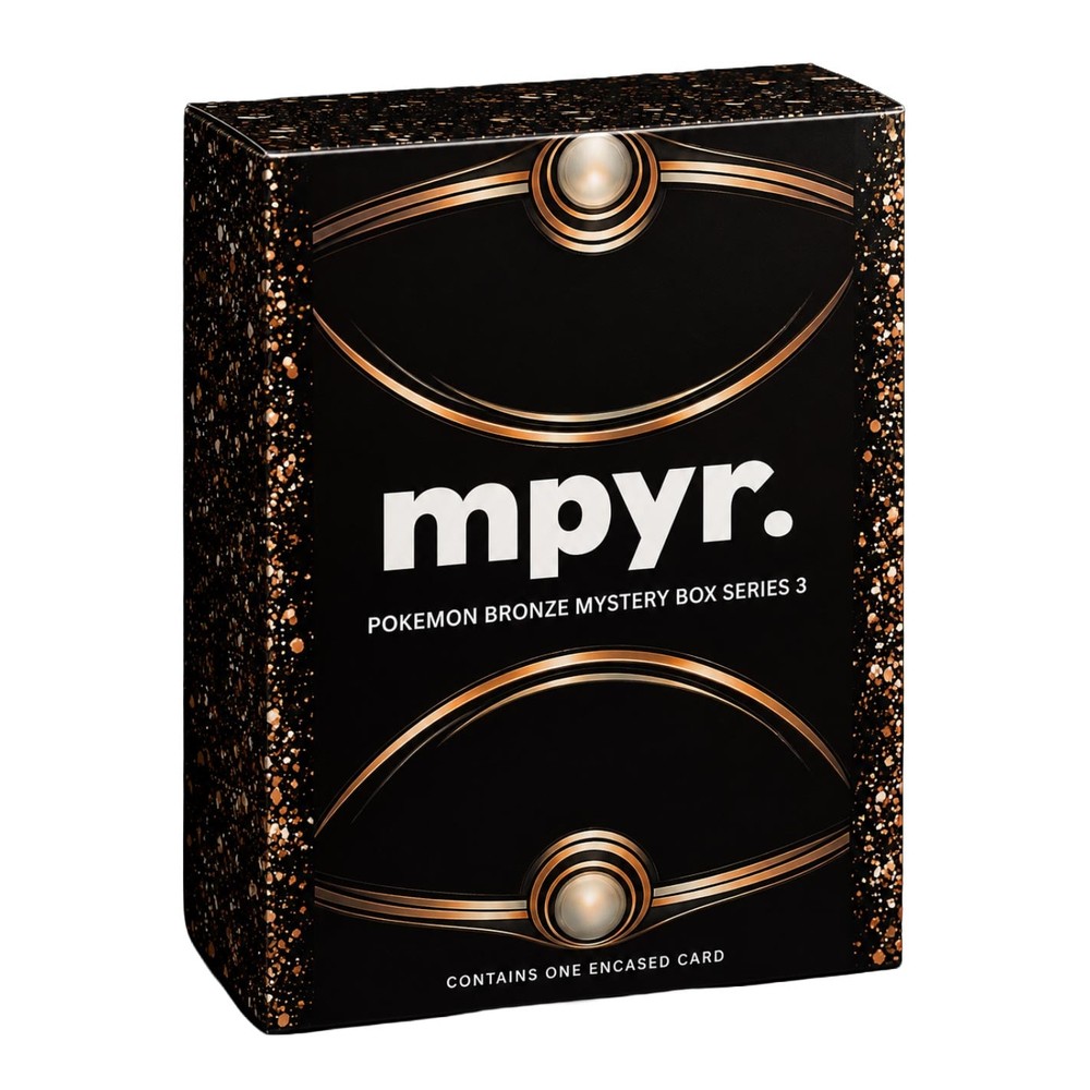 MPYR 2026 Bronze Series 3 Pokemon Trading Card Mystery Pack (with 2 Pitch Black