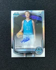 2025-26 Topps Bowman Chrome U Prospect Refractor Ace Flagg 1st Auto 297/499 ER39