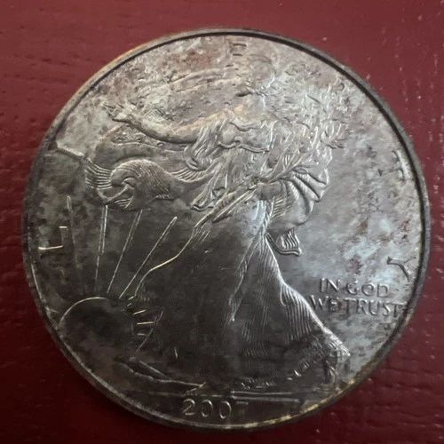 2007 American Silver Eagle Bullion $1 Coin