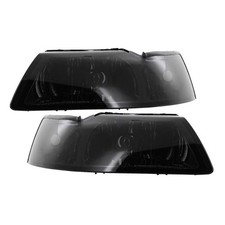 Smoke Headlights Left Right Abs Housing Mustang 99-04 Base Gt Svt01-03 Fo2503130 Smoke Headlights Left Right Abs Housing Mustang 99-04 Base Gt Svt01-03 Fo2503130