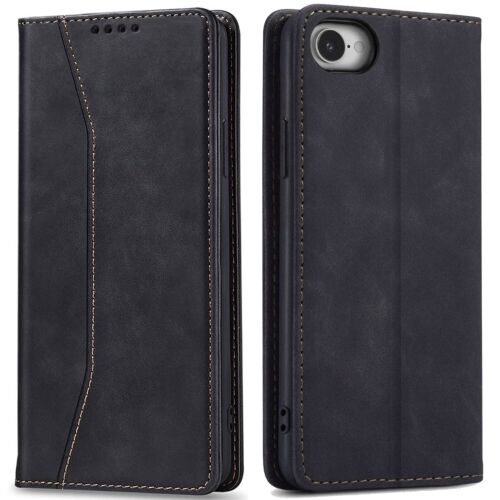 For iPhone16 Pro Max/16 Plus/16e Wallet Leather Case Flip Cover Tempered Glass - Picture 22 of 42