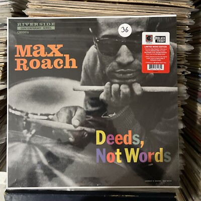 MAX ROACH - DEEDS, NOT WORDS (MONO) RSD BF 2024