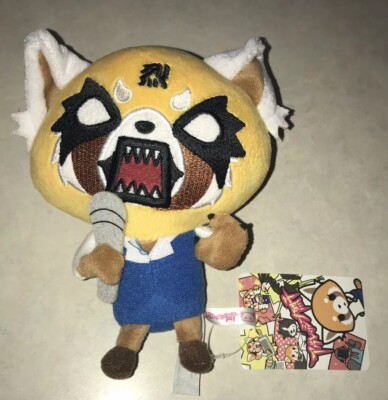 Sanrio Japan AGGRETSUKO Aggressive Retsuko Death Sing a Song Plush 