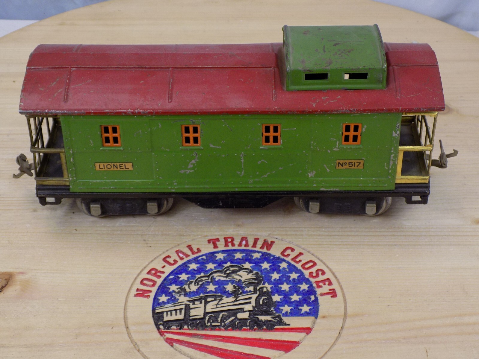 Lionel Standard Scale Lionel Cupola Caboose 517 eBay
