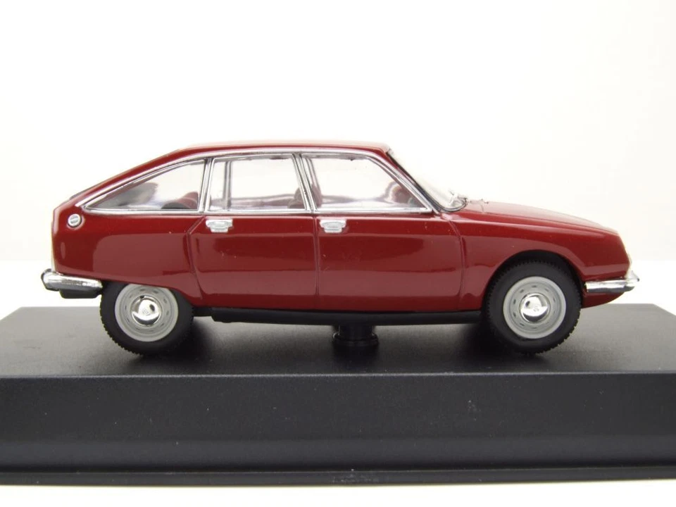 Citroen GS 1970 Rosso Scuro Modellino Auto 1:43 Norev - Immagine 4 di 4