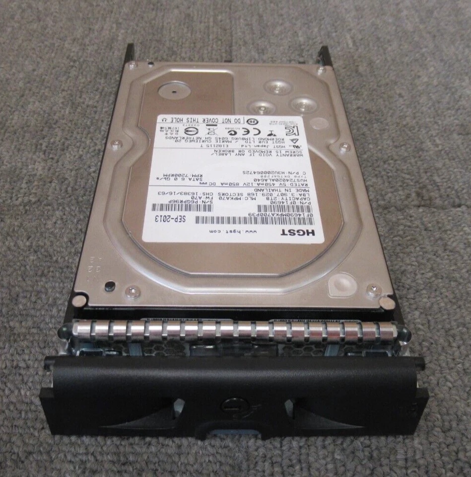 HGST H3U20006472S Ultrastar 7K3000 2TB 7200RPM 64MB 3.5" Internal Hard Drive - Image 2 of 4