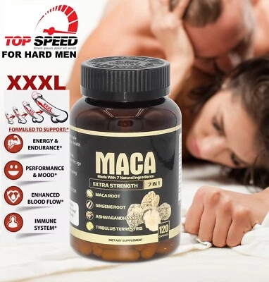 BPV MACA- 7 IN 1-XTREME BOOSTER- Allungamento Pene- Ingrandimento Pene- Afrodisiaco