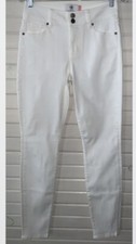Cabi Sz 4 Cinch Skinny Jeans Ivory Spring 2020  129  5689 Stretch EUC