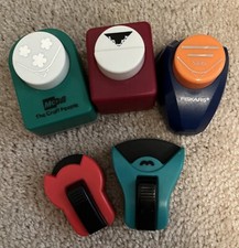 Fiskars McGill More 5 Corner Paper Punches Slots Rounder Scrapbooking Lot