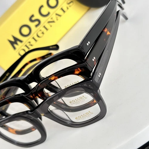 MOSCOT FRITZ Brillengestell Herren Mode Quadratisches Gestell Platte Sonnenbrille Damen - Bild 10 von 18