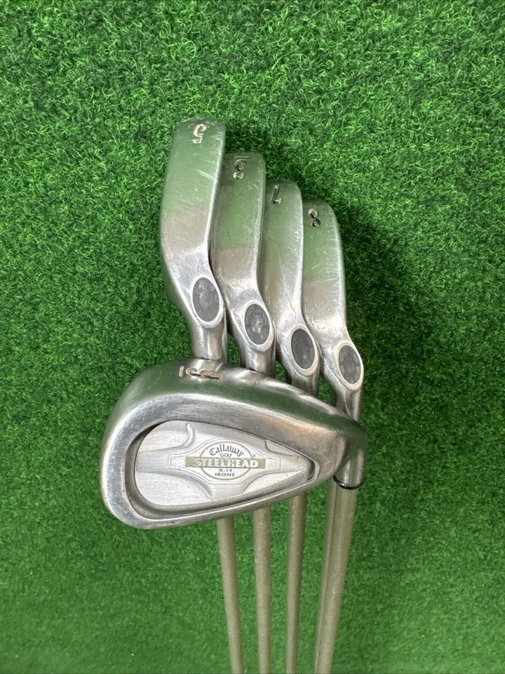 CALLAWAY Steelhead X-14 Eisensatz 5-9 - Damen (Graphit, -0,5 Zoll,Rechts,Ladies)