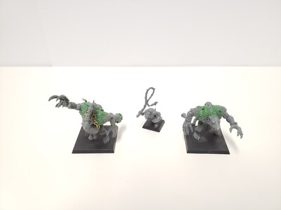 Warhammer Skaven 2 Rattenoger Rat Ogres Ogors + Meutenbändiger Packmaster