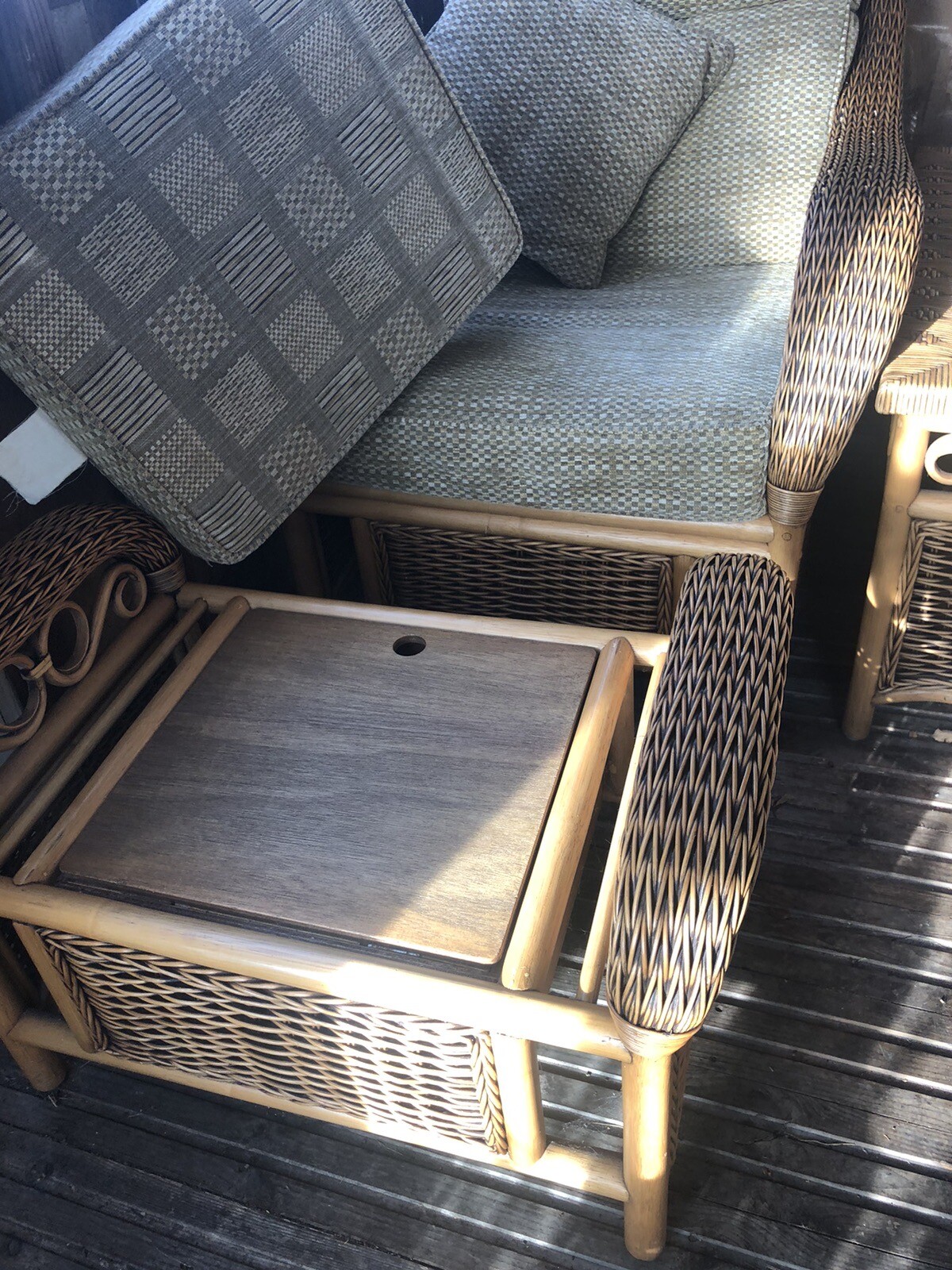 Wicker Conservatory Furniture eBay