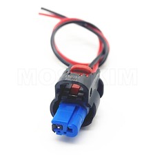 2-Pin A/C Compressor Connector Pigtail Plug Fit For Cadillac XT5 2017-2021