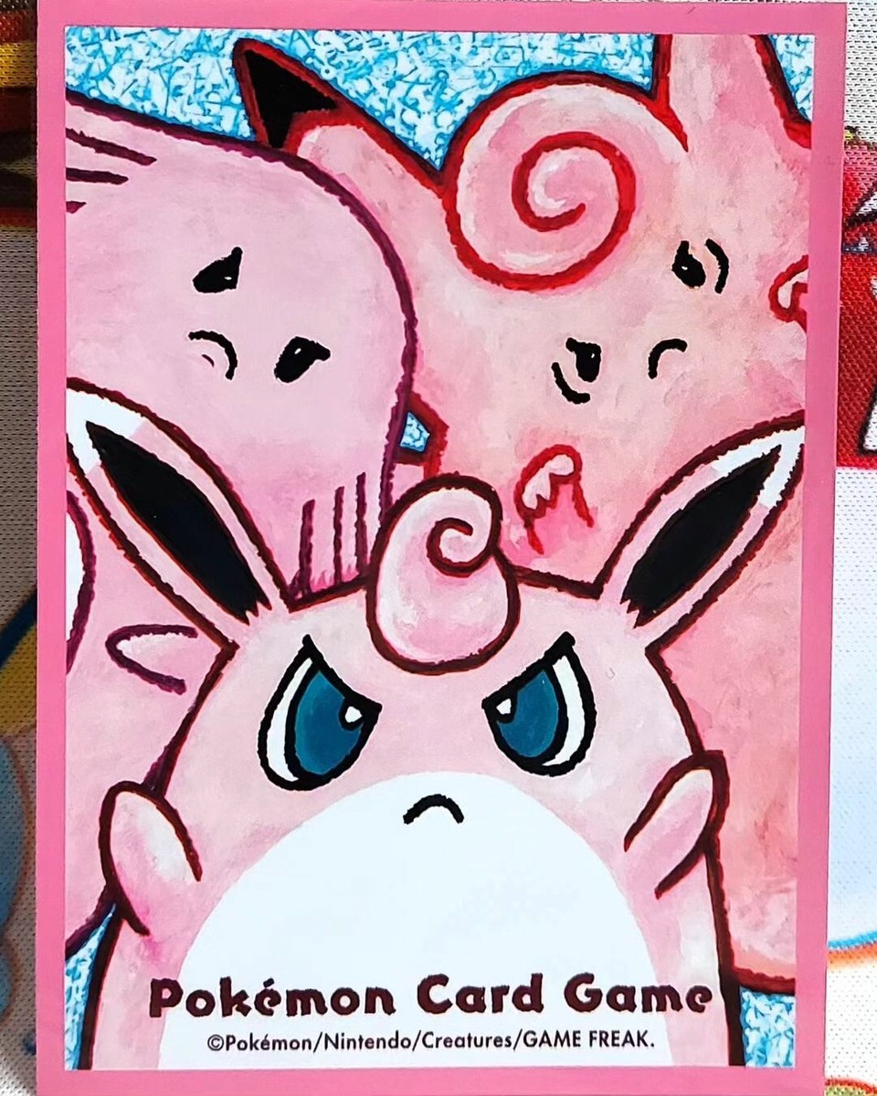 Complete Set Of 9 Rare Tomokazu Komiya Pokemon Sleeves - All Pack