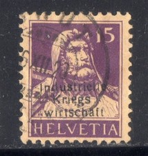 SUISSE ! Timbre ancien de Service de 1918 n°5