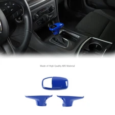 Blue Gear Shift Knob Cover Trim for Dodge Challenger Charger Durango Accessories