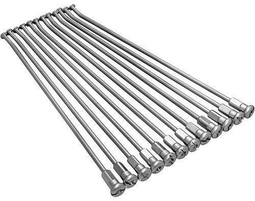 Rayons renforcés de 18 pouces et nipples de haute précision pour roue arrière KX