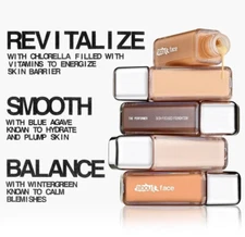 about-face THE PERFORMER Skin-Focused Foundation, 1oz( Assorted NEUTRAL Colors)