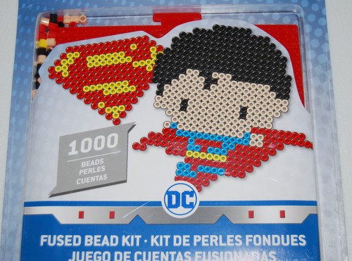 Nuevo kit de cuentas fundidas Perler 1000 piezas DC Liga de la Justicia Superman edades 6+ - Imagen 2 de 8