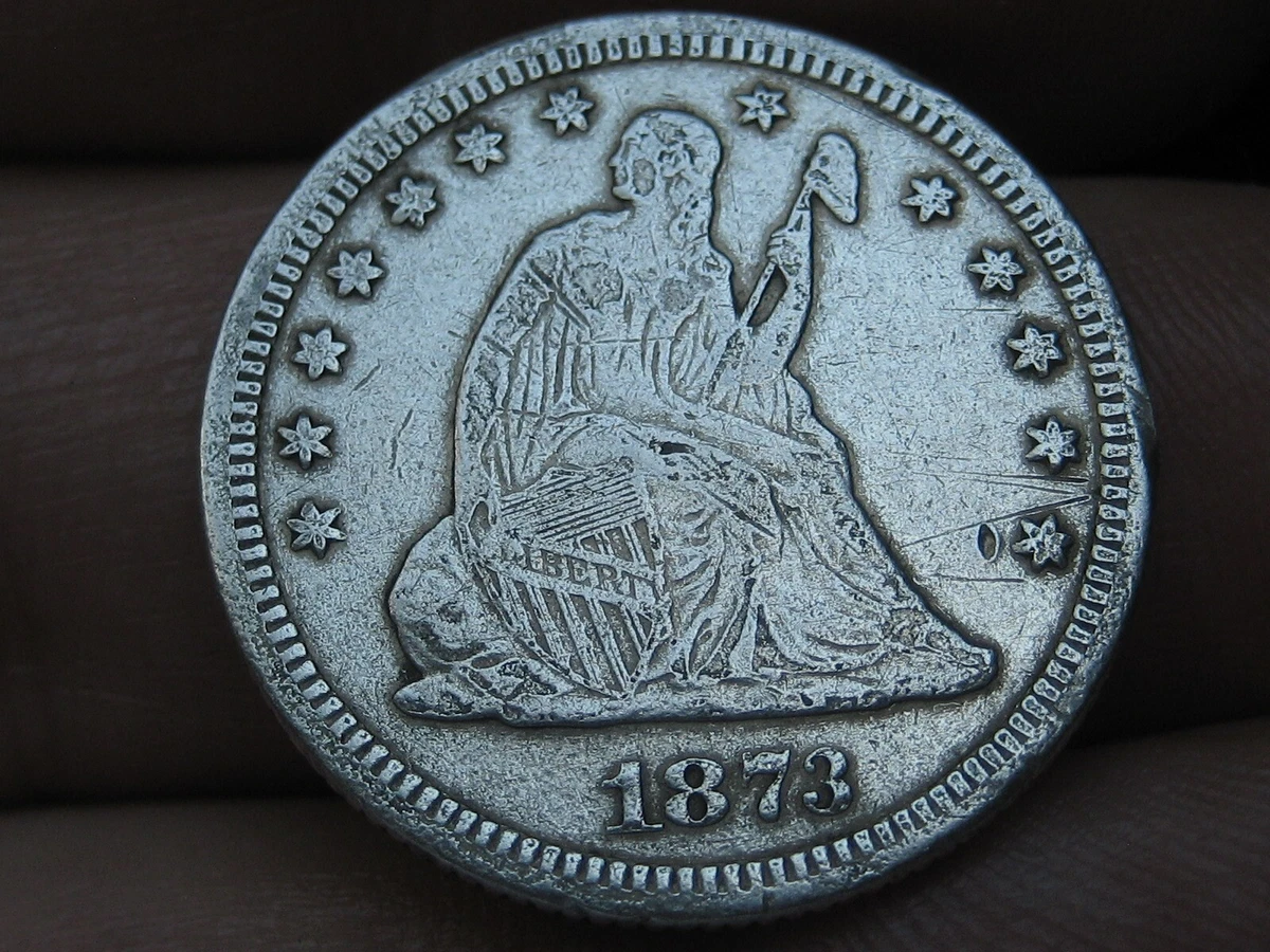1873 Year Seated Liberty US Quarters (1838-1891) for sale | eBay