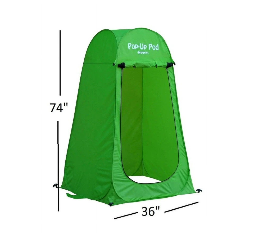 Tienda de privacidad emergente para 1 persona para vestuario de camping, 36" x 36" x 74" (H) Foto 2 de 4