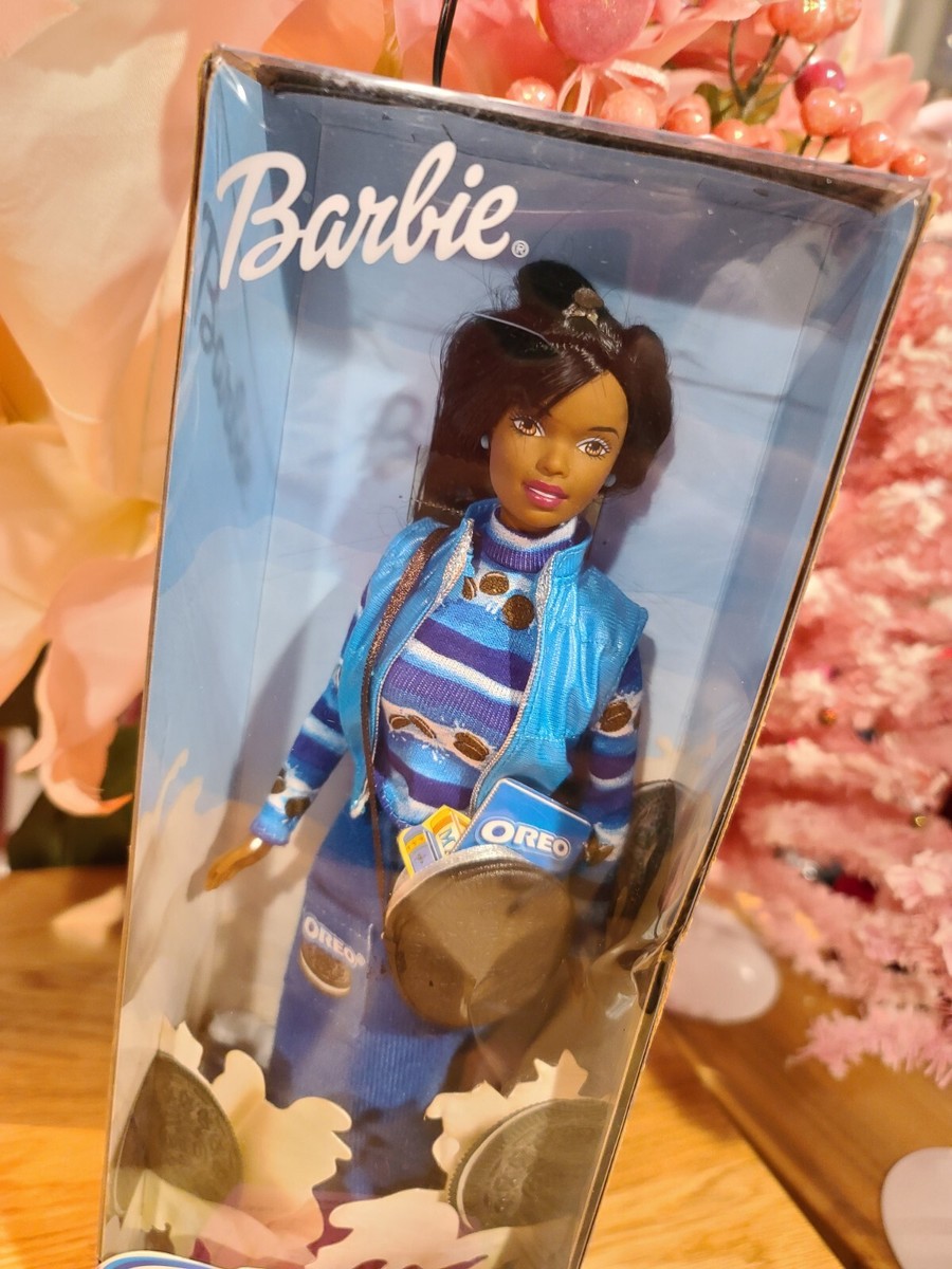 NEW! 2001 RARE & EVER CONTROVERSIAL AFRICAN AMERICAN OREO BARBIE 