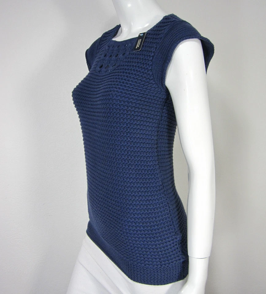 VESTIDO Suéter Stella McCartney Para GAPKids NUEVO CON ETIQUETAS MANGA CORTA TALLA M Azul Medio   Foto 4 de 4