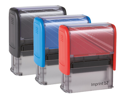 STEMPEL Trodat  Imprint 12 - 47x18mm - 5 Zeilen - inkl. Wunschtext