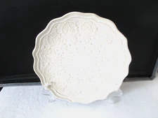Pioneer Woman Farmhouse Lace, Linan, Salad Plates 8-5/8" Wide (PW01)