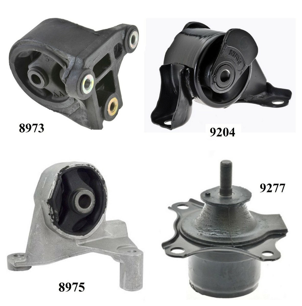 4 PCS MOTOR & TRANS MOUNT FOR 2001, 2004-2005 Honda Civic 1.7L 2
