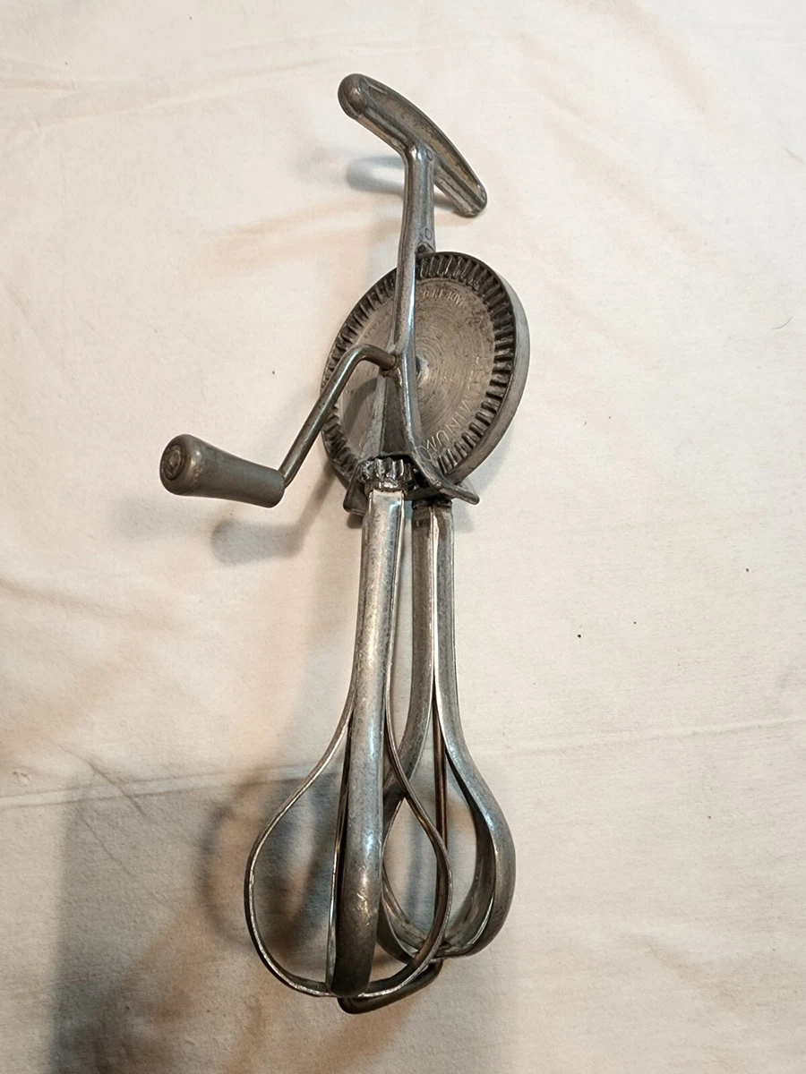 Aluminum Beauty Vintage Hand Mixer Beater Egg Beater | eBay
