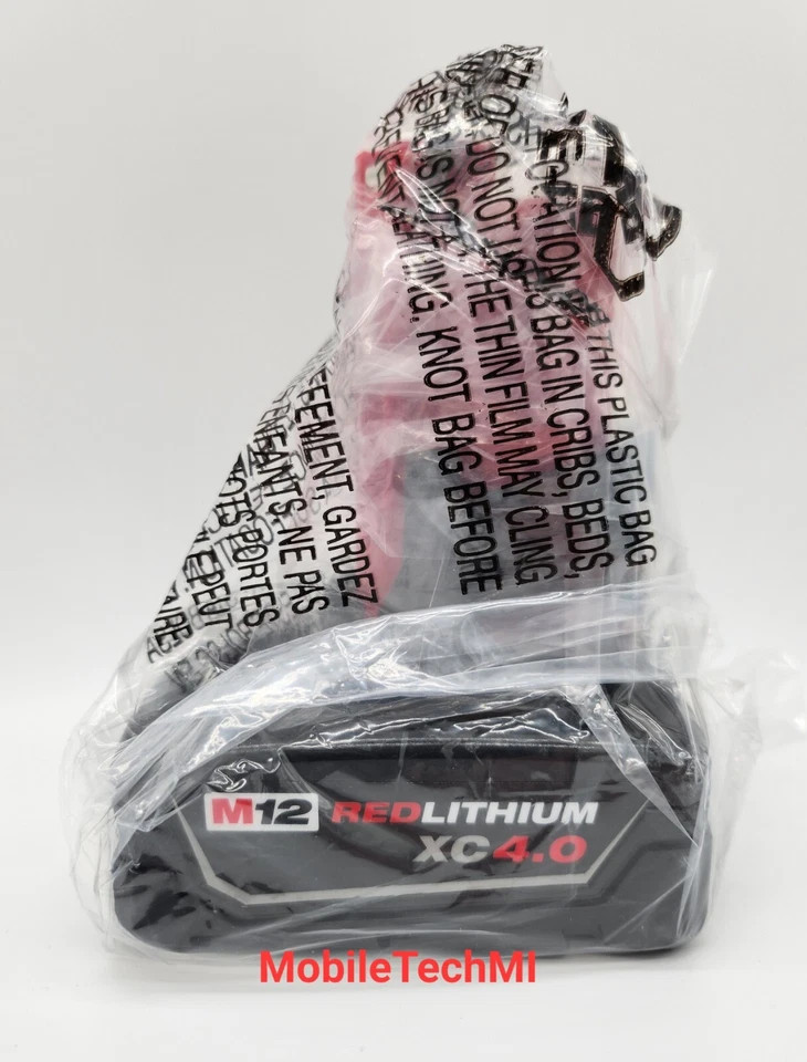 Milwaukee 2475-21XC M12 Inflador de Neumáticos Portátil Inalámbrico para Automóvil Batería 4.0 Ah NUEVO Foto 3 de 4