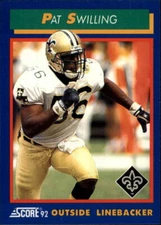 A9250- 1992 Score Football Card #s 1-200 +Rookies -You Pick- 15+ FREE US SHIP