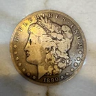 1890-CC Morgan Silver Dollar $1 Carson City Business Strike 90% Silver KM#110